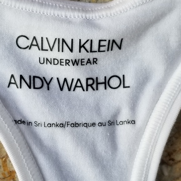 NWT Classic Andy Warhol "Kiss" Bralette - Picture 3 of 8